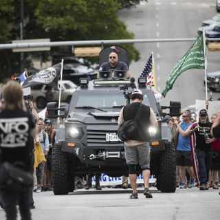 Alex Jones leads anti-mask protest at Capitol