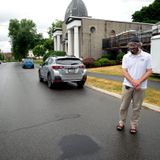 Swastika painted on street outside Bangor synagogue