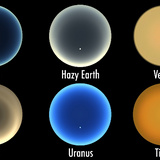 A Simulation of Sunsets on Other Worlds: From Venus to Titan