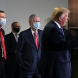 Leading Republicans, with the exception of Trump, now support mask-wearing