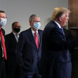 Leading Republicans, with the exception of Trump, now support mask-wearing