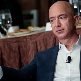 Protesters set up guillotine outside of Jeff Bezos’ DC home