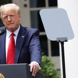 Trump Falsely Accuses Biden Of Pre-Screening Reporter Questions