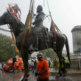 Stonewall Jackson statue removed from Monument Avenue