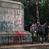 Stonewall Jackson statue removed from its pedestal on Richmond’s Monument Avenue