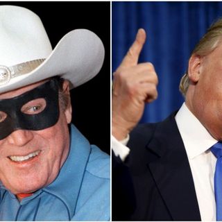 Trump Mocked For Claiming His Face Mask Makes Him Look Like 'Lone Ranger'