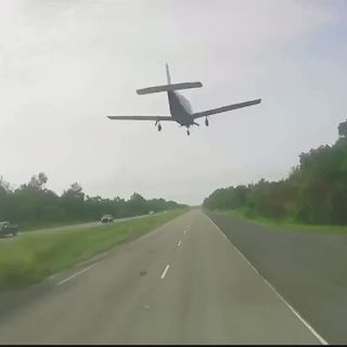 'Not a doubt in mind' | Pilot lands small plane on highway after engine trouble