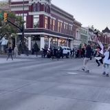 Police arrest two people after shooting of man who drove through crowd of protesters in Provo