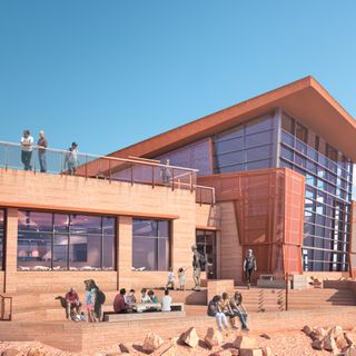 Work on new Pikes Peak Summit Complex progresses at 14,115 feet