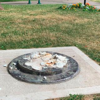 Frederick Douglass statue defaced in Rochester, New York