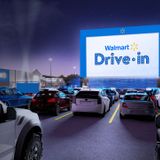 Walmart turning 160 of its parking lots into drive-in theaters