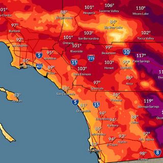 Hot Weekend with Triple-Digit Highs Forecast for Much of San Diego County