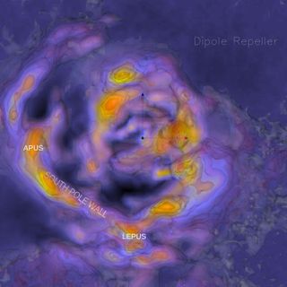 Astronomers discover South Pole Wall, a gigantic structure stretching 1.4 billion light-years across