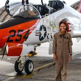 This officer is the Navy’s first known Black female tactical jet pilot